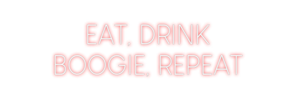 Custom Neon Sign Online Editor EAT, DRINK
...