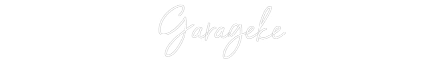 Custom Neon Sign Online Editor Garageke