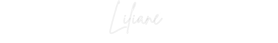 Custom Neon Sign Online Editor Liliane