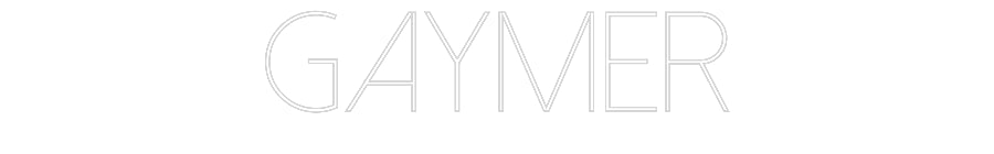 Custom Neon Sign Online Editor Gaymer
