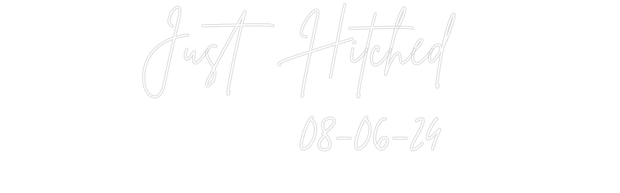 Custom Neon Sign Online Editor Just Hitched
...