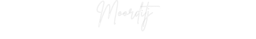 Custom Neon Sign Online Editor Moorditj