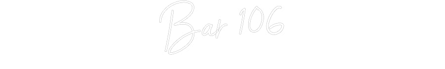Custom Neon Sign Online Editor Bar 106