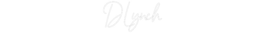 Custom Neon Sign Online Editor DLynch