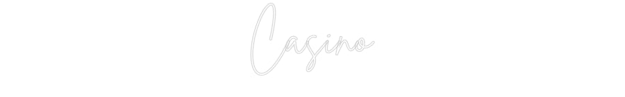 Custom Neon Sign Online Editor Casino