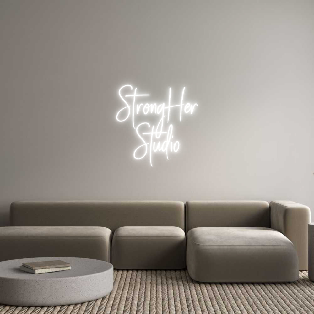 Custom Neon Sign Online Editor StrongHer
St...