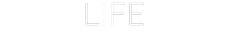 Custom Neon Sign Online Editor LIFE