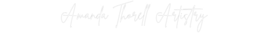 Custom Neon Sign Online Editor Amanda Thorel...