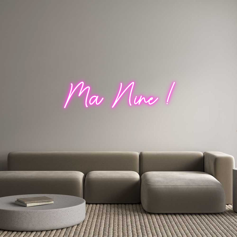 Custom Neon Sign Online Editor Ma Nine !