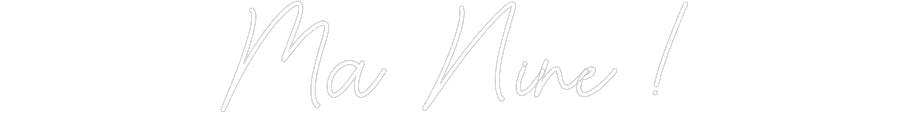 Custom Neon Sign Online Editor Ma Nine !