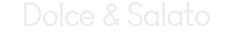 Custom Neon Sign Online Editor Dolce & Salato