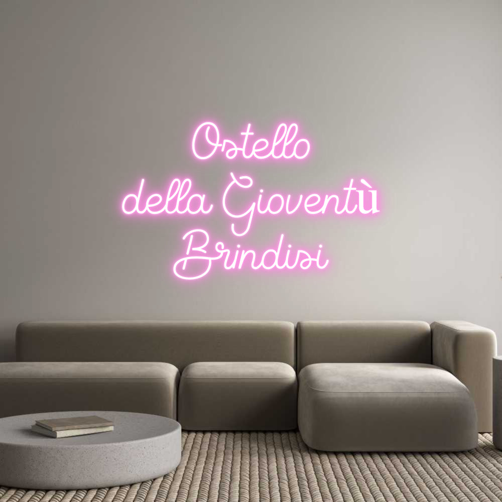 Custom Neon Sign Online Editor Ostello
dell...