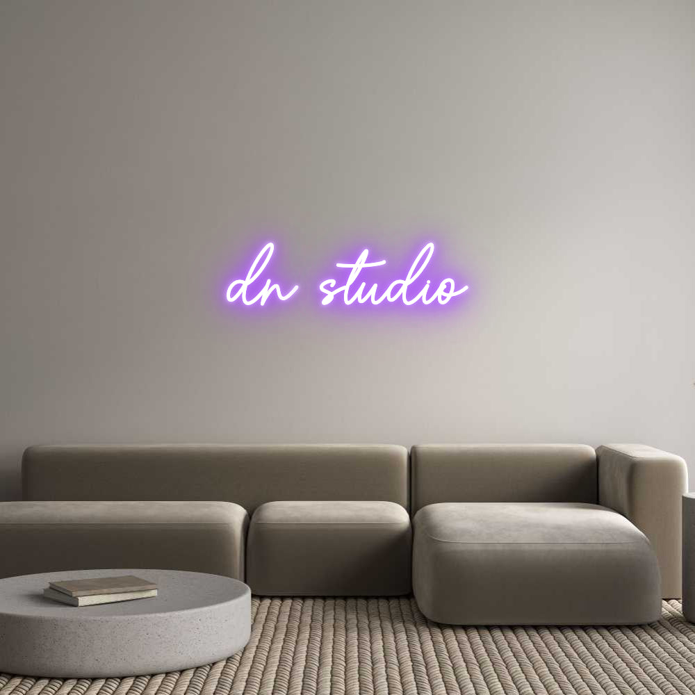 Custom Neon Sign Online Editor dn studio