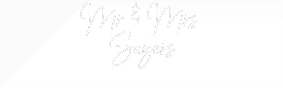 Custom Neon Sign Online Editor Mr & Mrs
Sa...