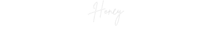 Custom Neon Sign Online Editor Honey