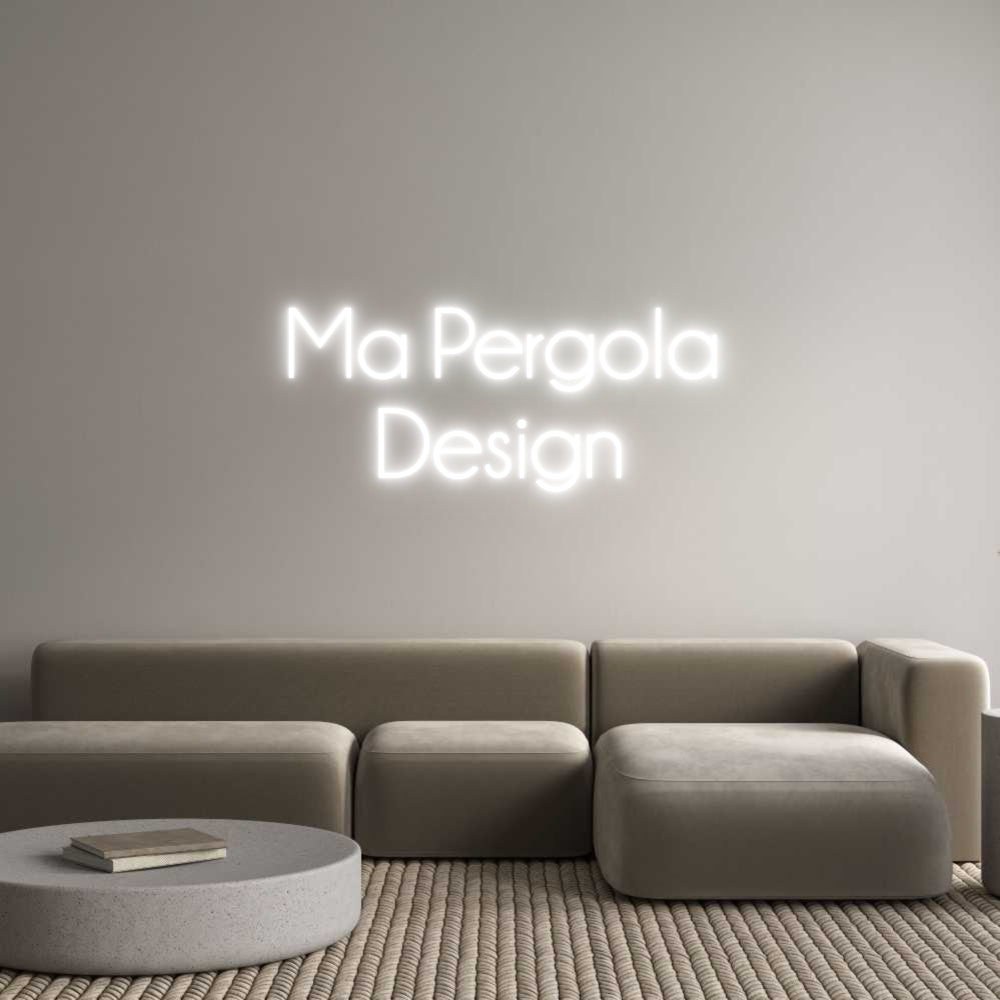 Custom Neon Sign Online Editor Ma Pergola
D...