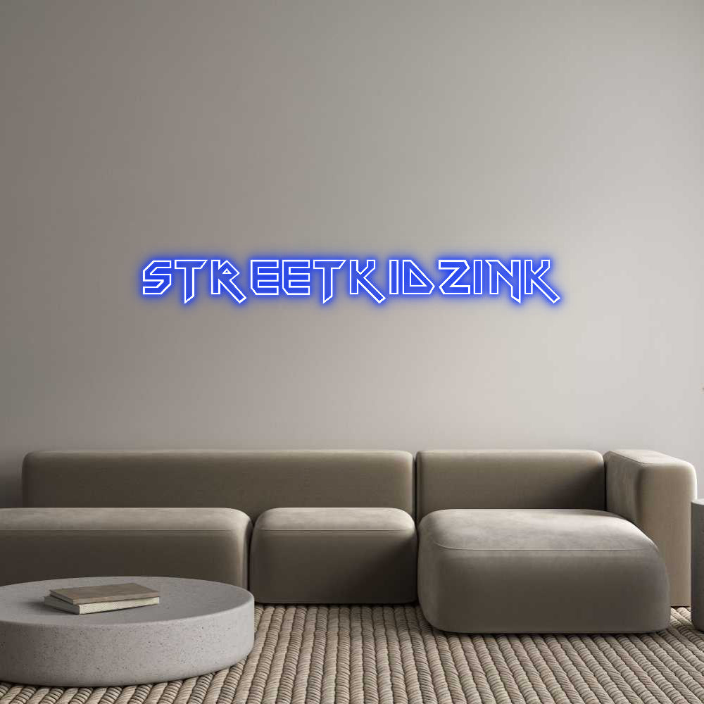 Custom Back Lit Neon Sign Online Editor Streetkidzink