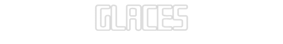 Custom Neon Sign Online Editor GLACES