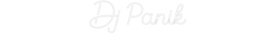 Custom Neon Sign Online Editor Dj Panik