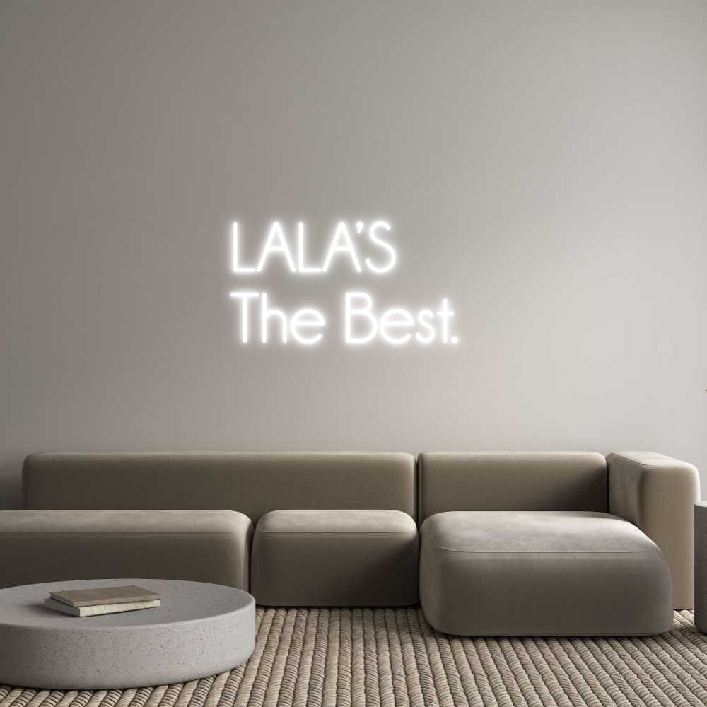 Custom Neon Sign Online Editor LALA’S
The B...
