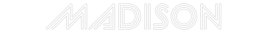 Custom Neon Sign Online Editor MADISON