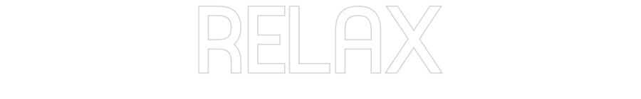 Custom Neon Sign Online Editor RELAX
