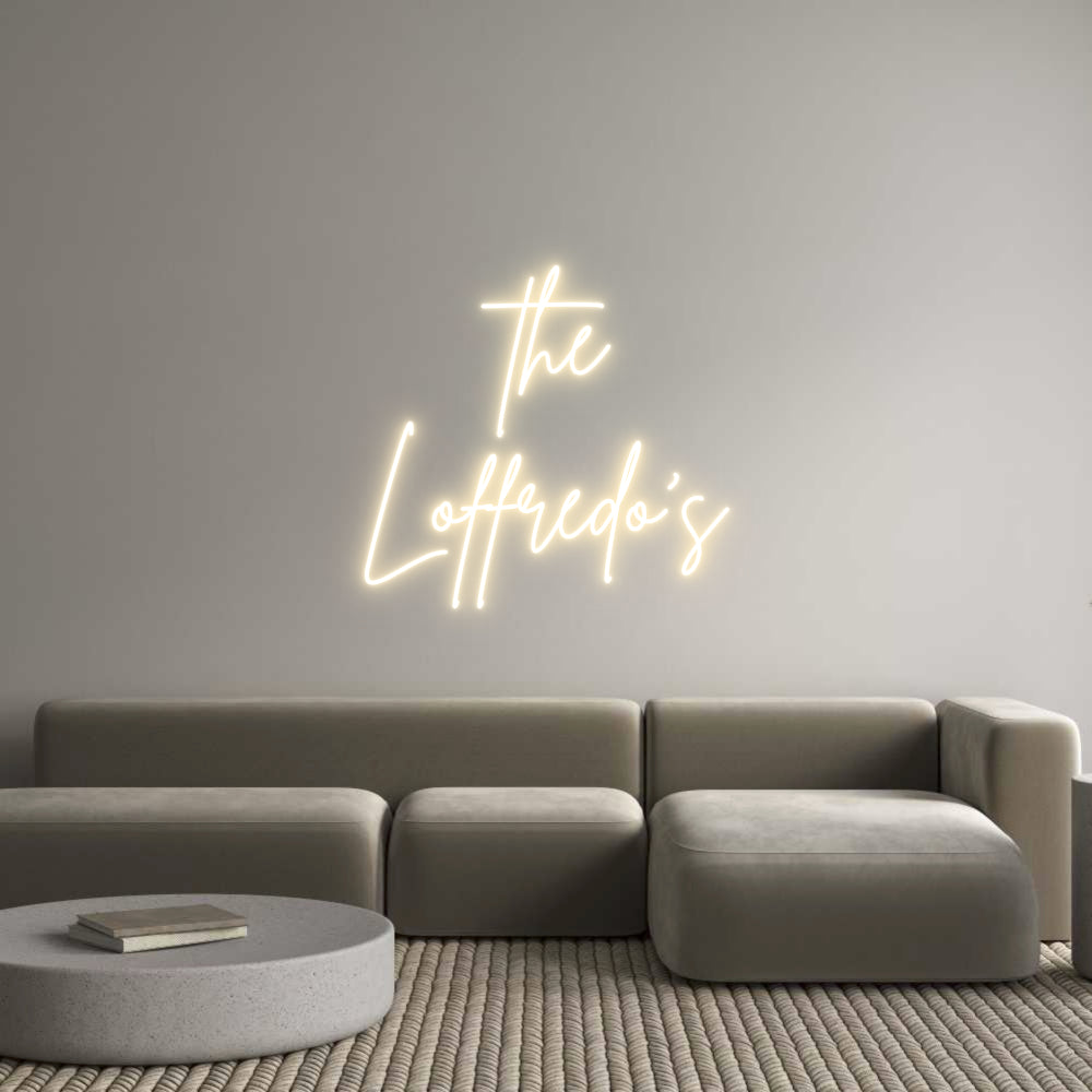 Custom Neon Sign Online Editor the
Loffredo's