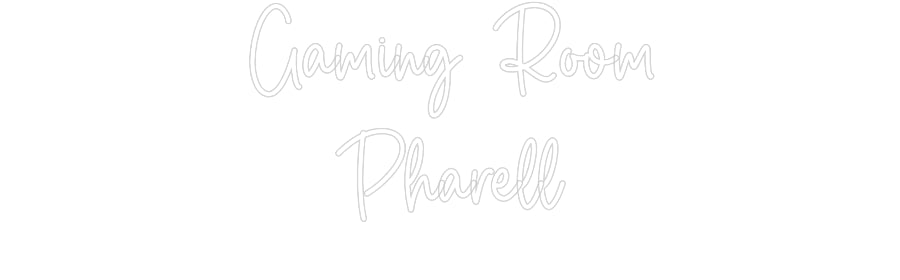Custom Neon Sign Online Editor Gaming Room
...