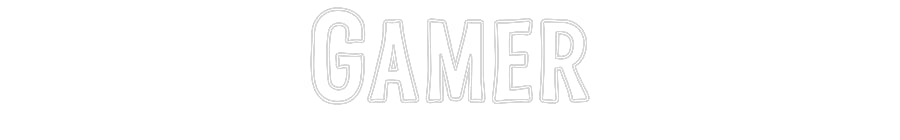 Custom Neon Sign Online Editor Gamer