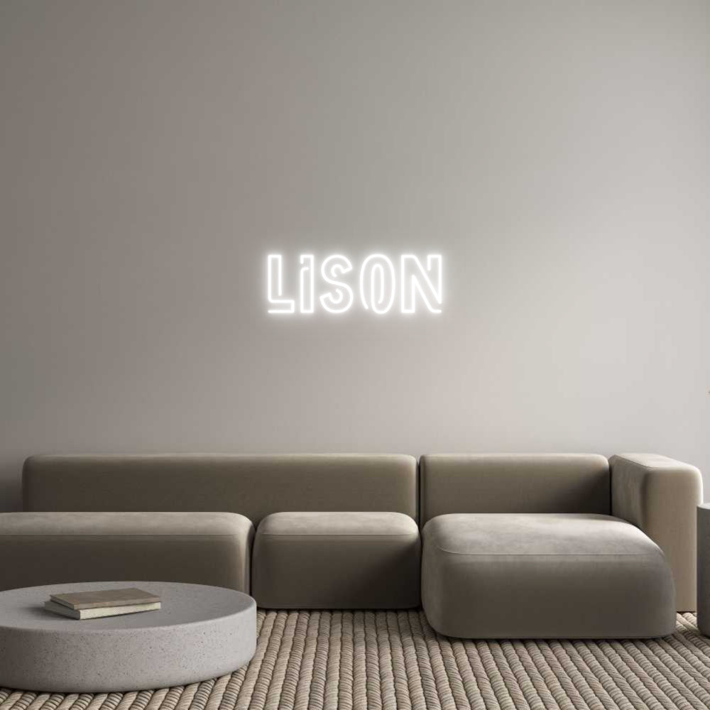 Custom Neon Sign Online Editor Lison