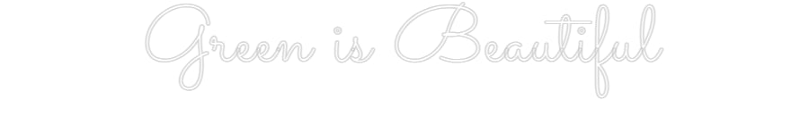 Custom Neon Sign Online Editor Green is Beau...