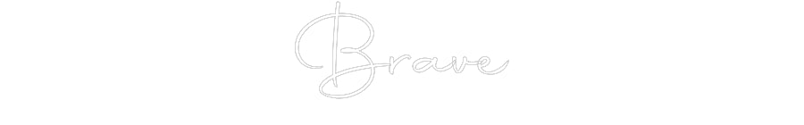 Custom Back Lit Neon Sign Online Editor Brave