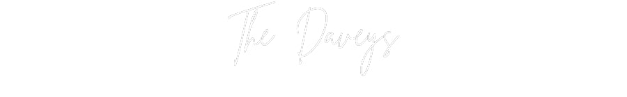 Custom Neon Sign Online Editor The Daveys