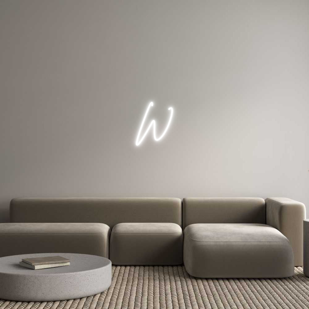 Custom Neon Sign Online Editor W