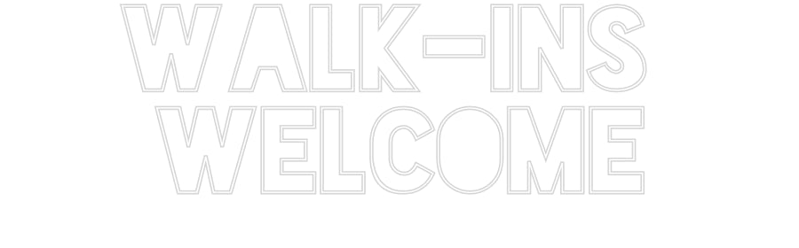 Custom Neon Sign Online Editor Walk-ins
We...