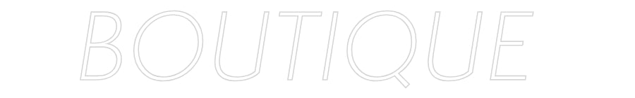 Custom Neon Sign Online Editor BOUTIQUE
