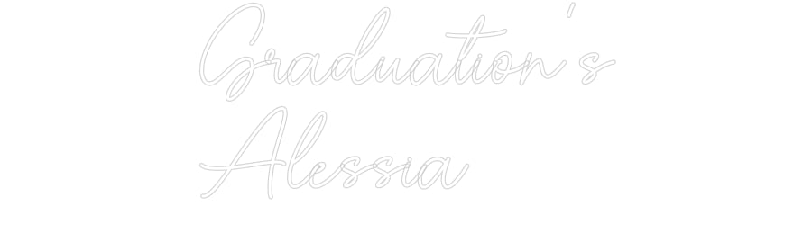 Custom Neon Sign Online Editor Graduation’s
...