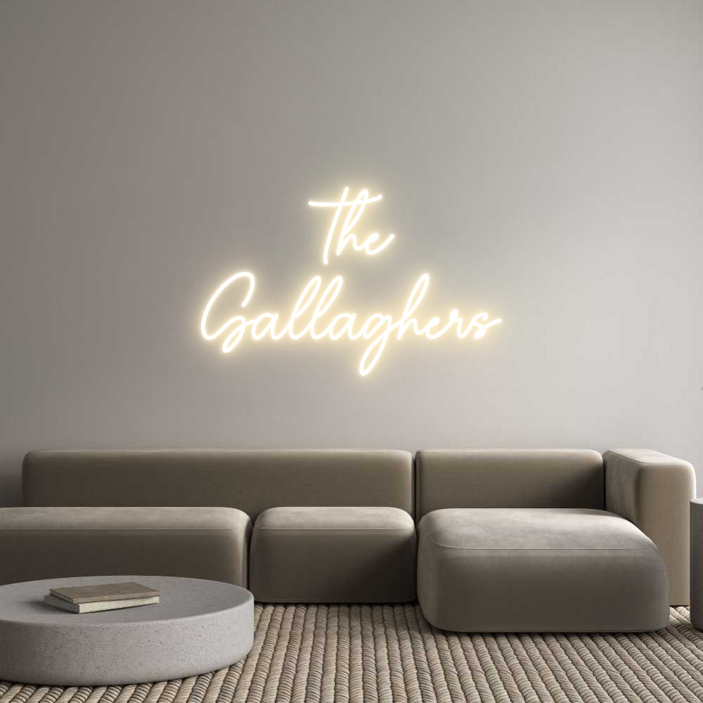 Custom Neon Sign Online Editor The
Gallaghers