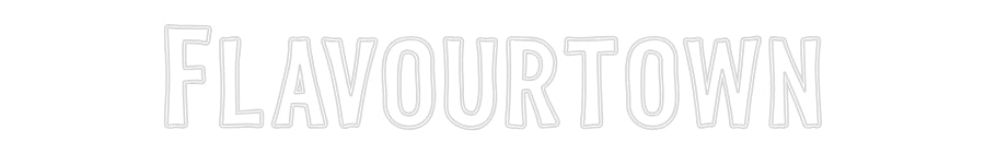 Custom Neon Sign Online Editor Flavourtown