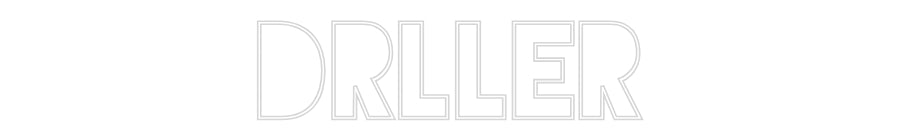 Custom Neon Sign Online Editor DRLLER