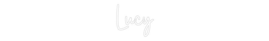Custom Neon Sign Online Editor Lucy