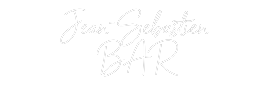 Custom Neon Sign Online Editor Jean-Sébastie...