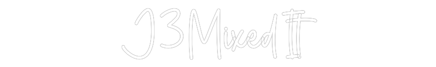 Custom Neon Sign Online Editor J3MixedIt