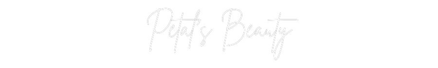 Custom Neon Sign Online Editor Petal’s Beauty