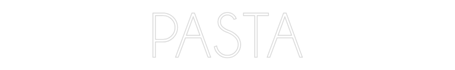 Custom Neon Sign Online Editor PASTA