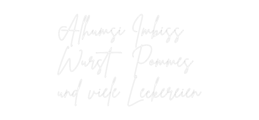 Custom Neon Sign Online Editor Alhumsi Imbis...