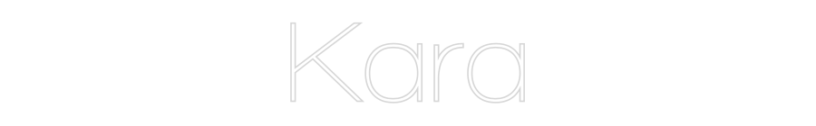 Custom Neon Sign Online Editor Kara