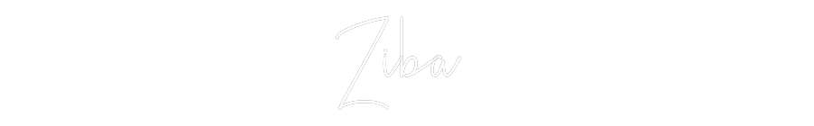 Custom Neon Sign Online Editor Zibá