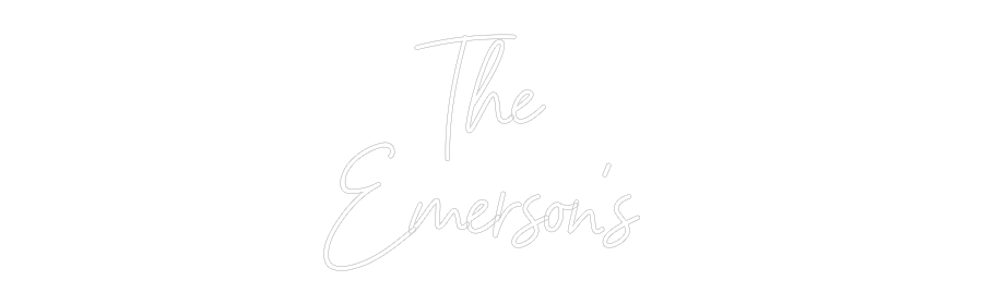 Custom Neon Sign Online Editor The
Emerson...