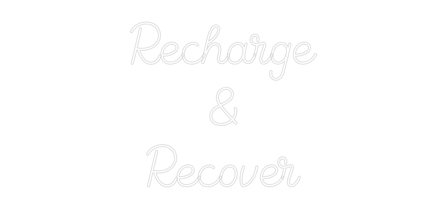 Custom Neon Sign Online Editor Recharge
&
...